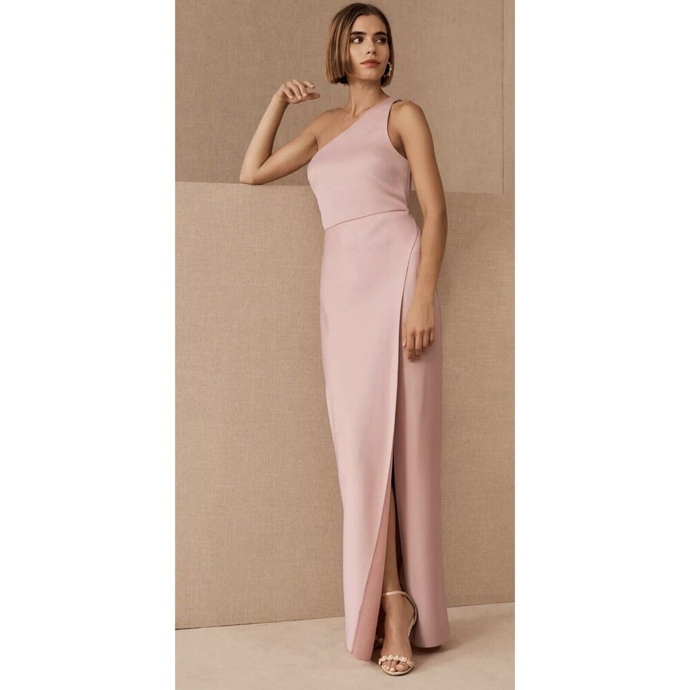 NWT BHLDN Size 0 Dylan Satin Charmeuse Maxi Dress Bridesmaid Wedding Formal